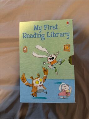 UsBorne Reading Set Box in Light Green